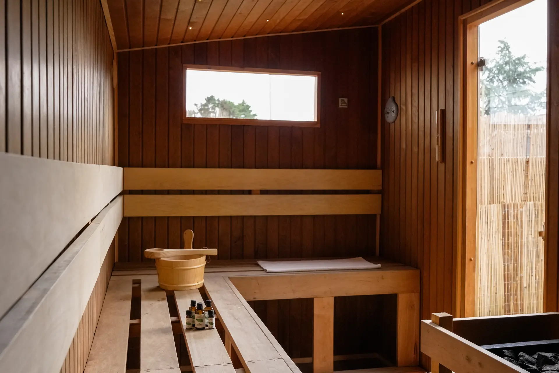 Derby wild sauna