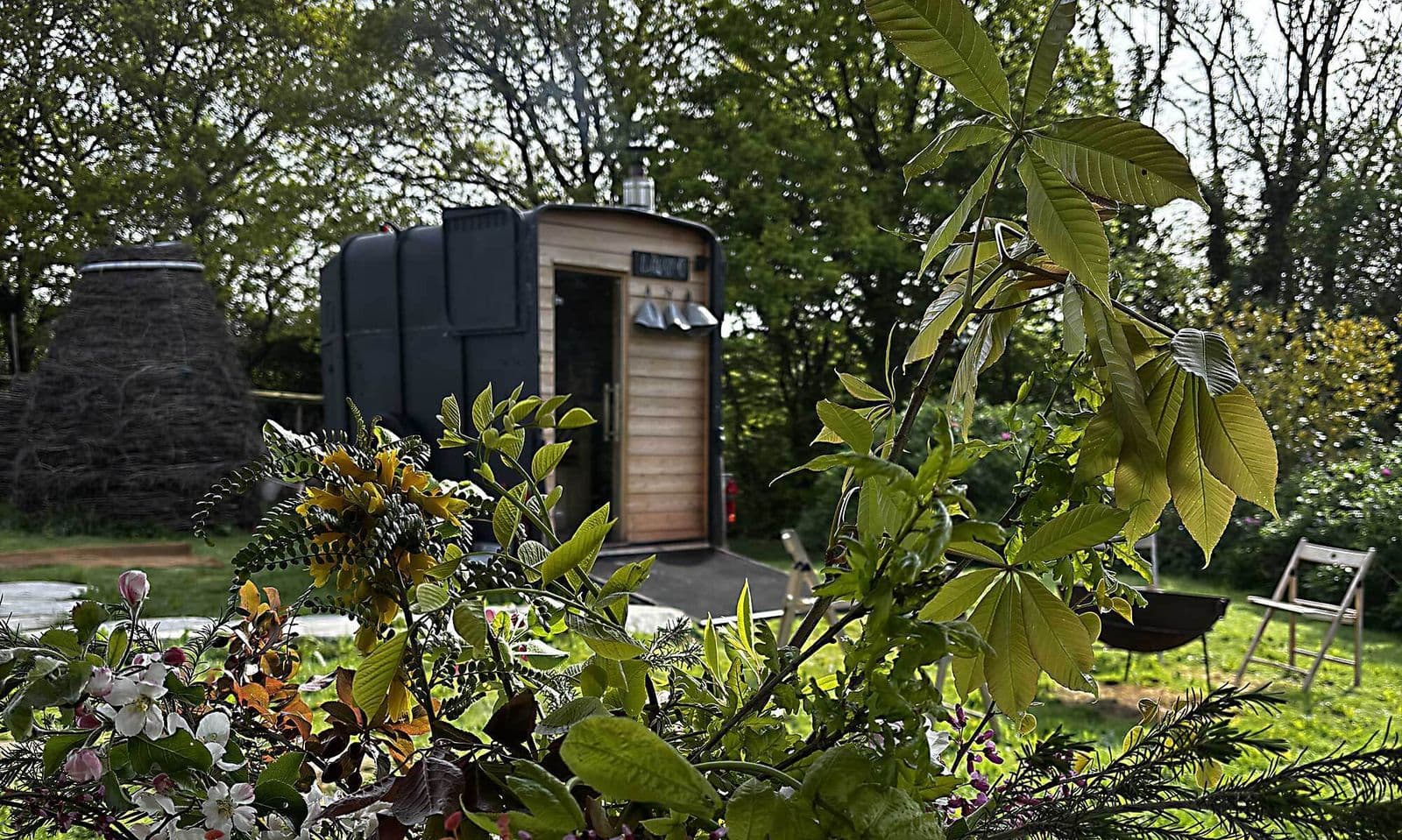 Logjam Sauna at Hammond's Wood